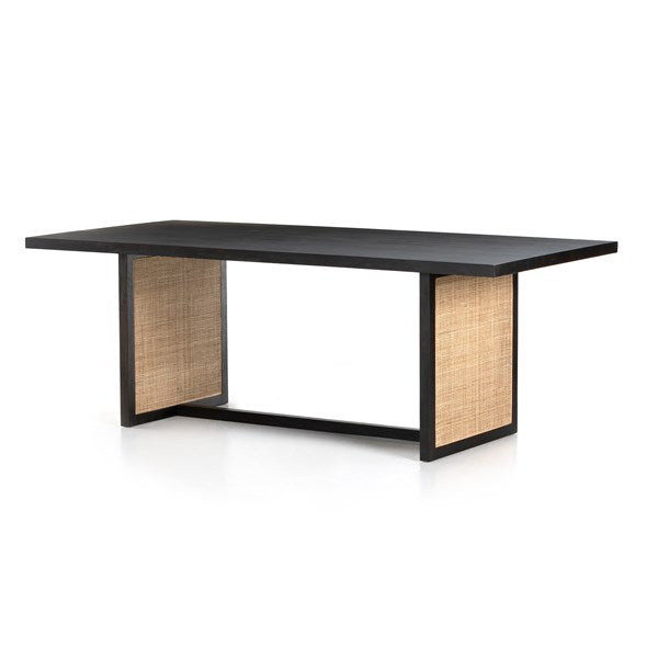 Clarita Dining Table-Four Hands-FH-227888-001-Dining TablesBlack Mango-1-France and Son