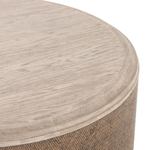 Kiara Coffee Table-Weathered Blonde Pine-Four Hands-FH-227901-003-Coffee Tables-2-France and Son