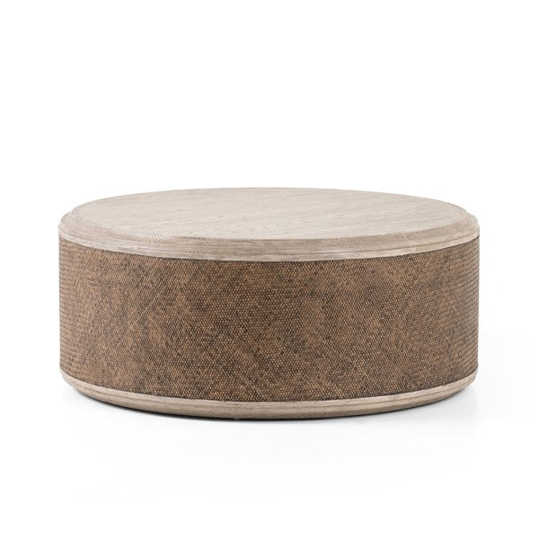 Kiara Coffee Table-Weathered Blonde Pine-Four Hands-FH-227901-003-Coffee Tables-1-France and Son