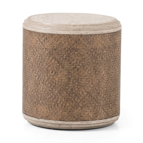Kiara End Table-Weathered Blonde Pine-Four Hands-FH-227906-004-Side Tables-4-France and Son