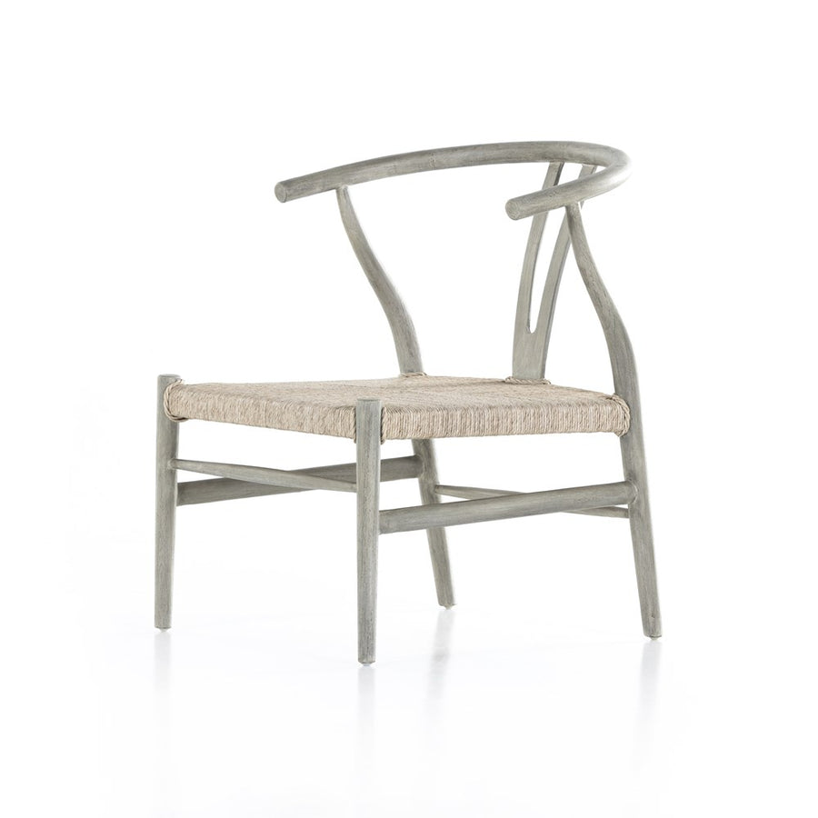 Muestra Chair-Four Hands-FH-227983-001-Lounge ChairsWeathered Grey Teak-4-France and Son