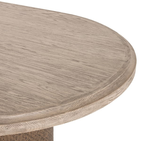 Kiara Dining Table-Weathered Blonde-Four Hands-FH-228000-003-Dining Tables-2-France and Son