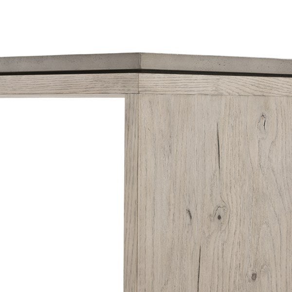 Faro Console Table - Dark Grey Concrete-Four Hands-FH-228124-002-Console Tables-3-France and Son
