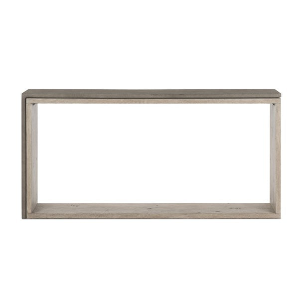 Faro Console Table - Dark Grey Concrete-Four Hands-FH-228124-002-Console Tables-4-France and Son