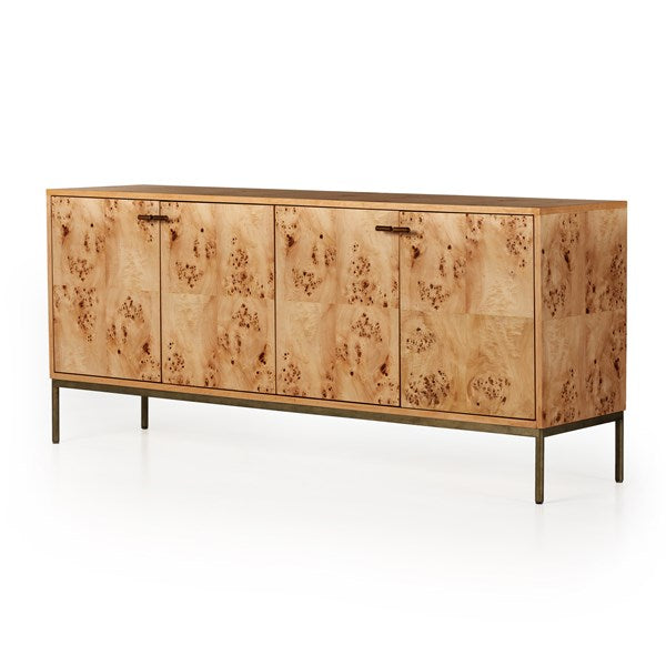 Mitzie Sideboard - Amber Mappa Burl-Four Hands-FH-228229-005-Sideboards & Credenzas-1-France and Son