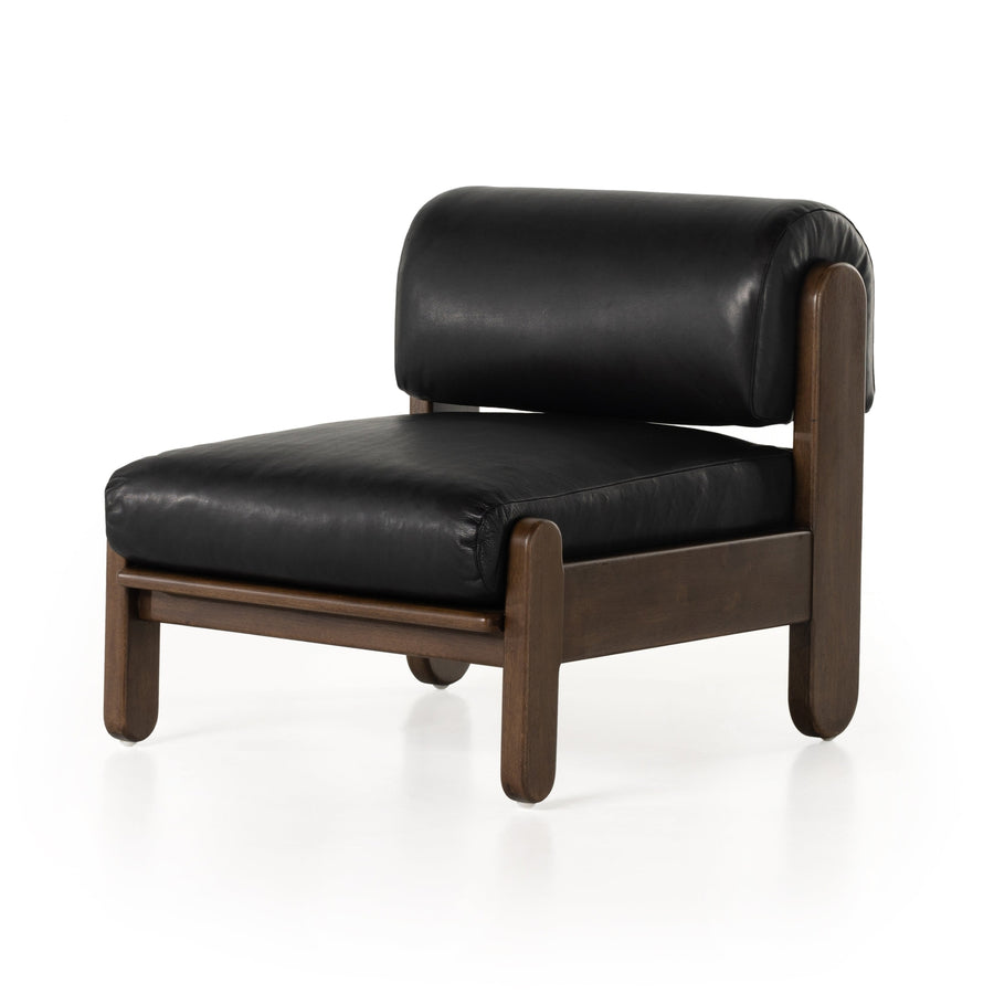 Gianni Chair - Heirloom Black-Four Hands-FH-228401-001-Lounge Chairs-1-France and Son