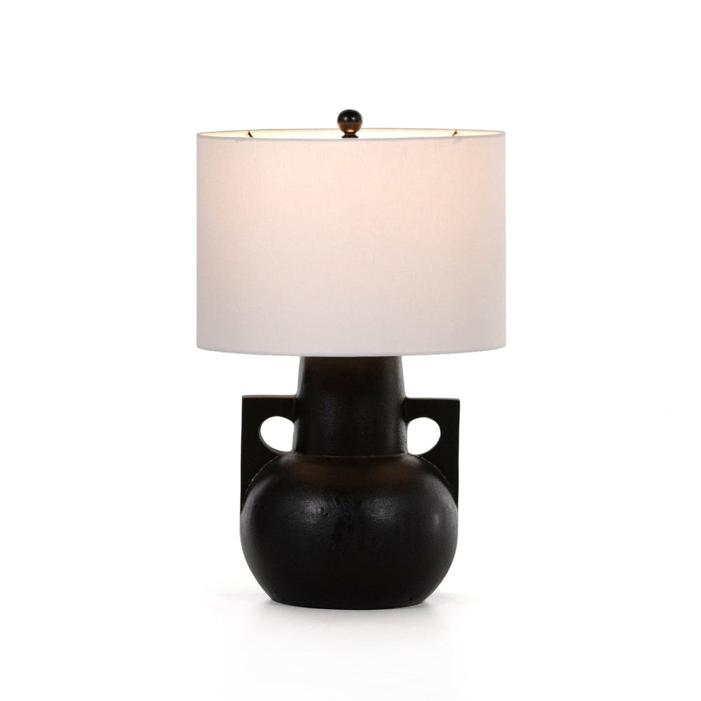 Killian Large Table Lamp-Four Hands-FH-228457-001-Table LampsMatte Black-3-France and Son