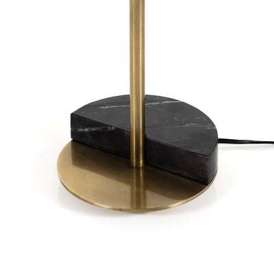 Zanda Table Lamp - Black Italian Marble-Four Hands-FH-228565-001-Table Lamps-4-France and Son