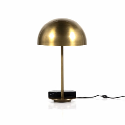 Zanda Table Lamp - Black Italian Marble-Four Hands-FH-228565-001-Table Lamps-5-France and Son
