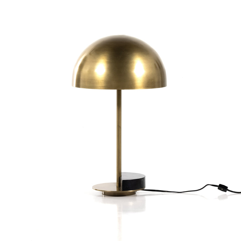 Zanda Table Lamp - Black Italian Marble-Four Hands-FH-228565-001-Table Lamps-6-France and Son