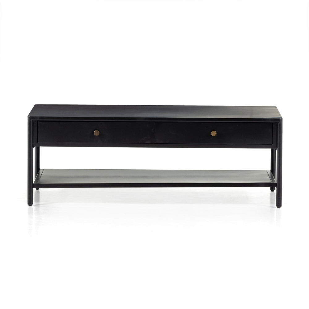 Soto Coffee Table-Black-Four Hands-FH-228769-001-Coffee Tables-2-France and Son