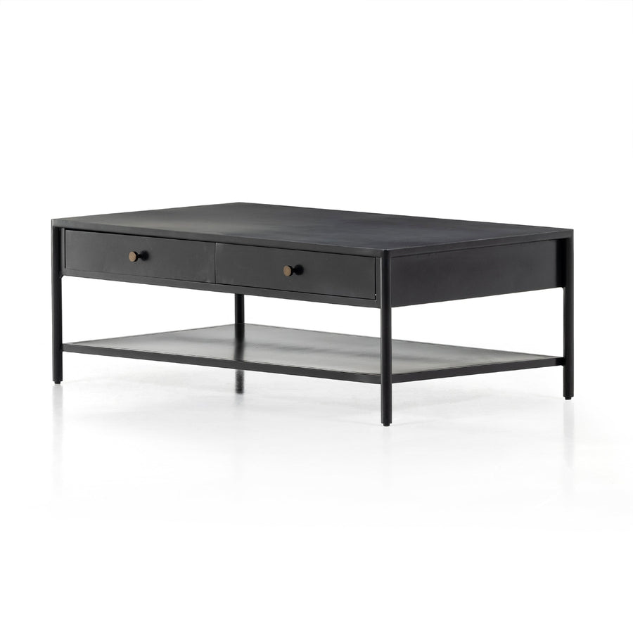 Soto Coffee Table-Black-Four Hands-FH-228769-001-Coffee Tables-1-France and Son