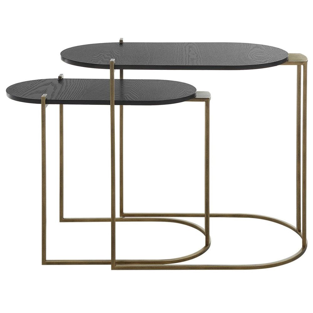 Aztec Nesting Tables - S/2-Uttermost-UTTM-22882-Side Tables-3-France and Son