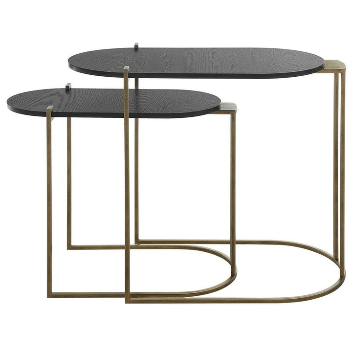 Aztec Nesting Tables - S/2-Uttermost-UTTM-22882-Side Tables-3-France and Son