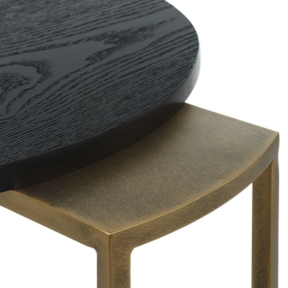 Aztec Nesting Tables - S/2-Uttermost-UTTM-22882-Side Tables-5-France and Son