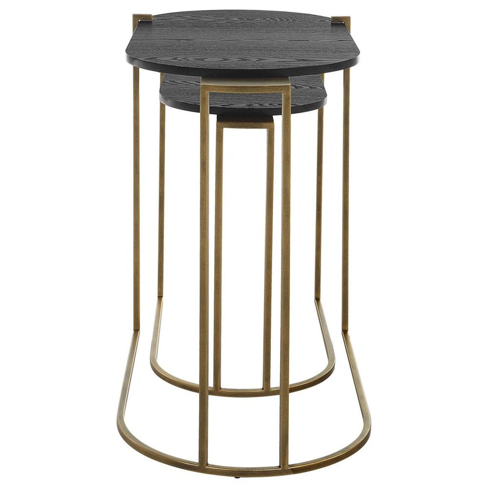 Aztec Nesting Tables - S/2-Uttermost-UTTM-22882-Side Tables-4-France and Son