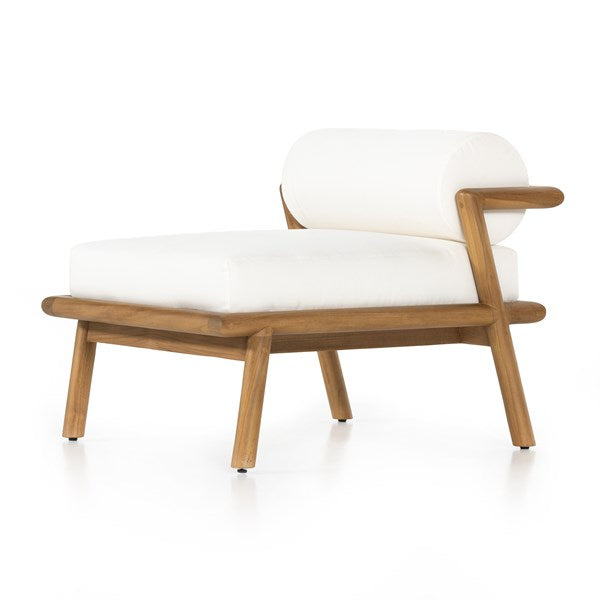 Emmy Outdoor Chair-Natural Teak-Fsc-Four Hands-FH-229033-001-Outdoor Lounge Chairs-3-France and Son
