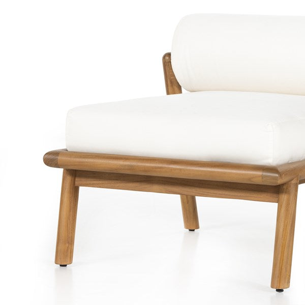 Emmy Outdoor Chair-Natural Teak-Fsc-Four Hands-FH-229033-001-Outdoor Lounge Chairs-10-France and Son