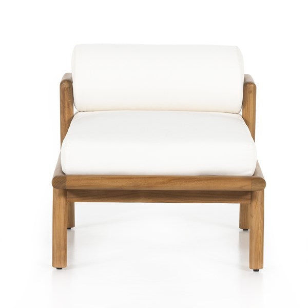 Emmy Outdoor Chair-Natural Teak-Fsc-Four Hands-FH-229033-001-Outdoor Lounge Chairs-4-France and Son