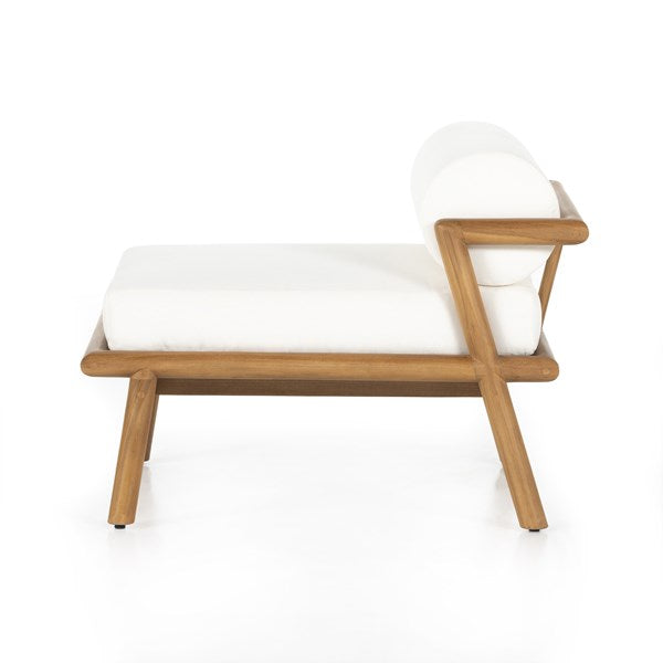 Emmy Outdoor Chair-Natural Teak-Fsc-Four Hands-FH-229033-001-Outdoor Lounge Chairs-5-France and Son