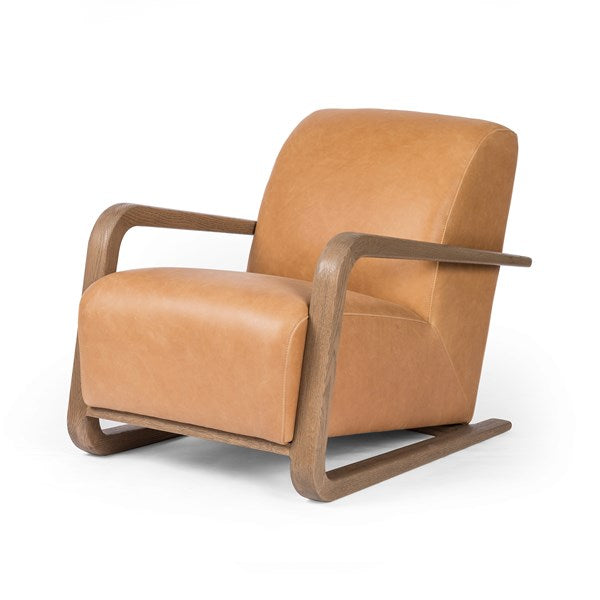 Rhimes Chair-Four Hands-FH-229081-004-Lounge ChairsPALERMO BUTTERSCOTCH-1-France and Son