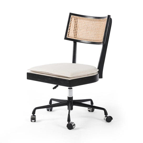 Britt Desk Chair-Four Hands-FH-229090-005-Task ChairsBrushed Ebony-1-France and Son