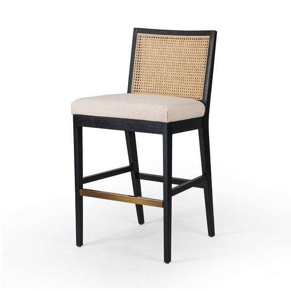 Antonia Armless Dining Stool-Four Hands-FH-229202-012-Stools & OttomansCounter Stool-Savile Charcoal-14-France and Son