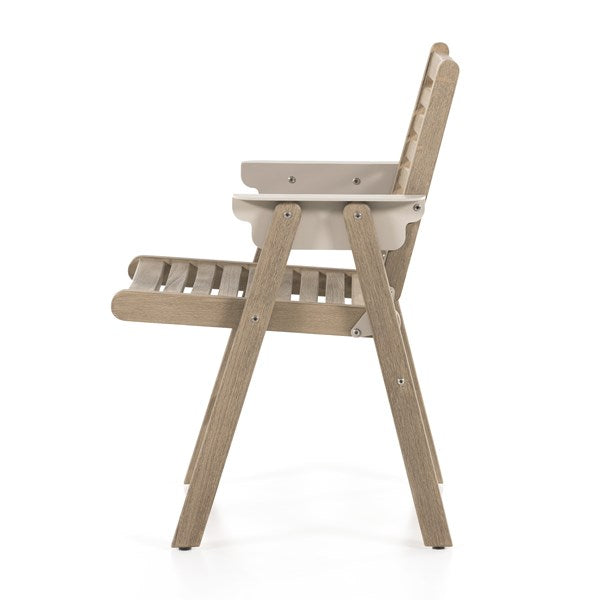 Pelter Outdoor Dining Chair-Four Hands-FH-229218-001-Dining Chairs-2-France and Son