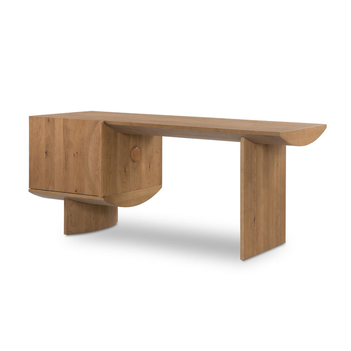 Pickford Desk-Dusted Oak Veneer-Four Hands-FH-229253-001-Desks-1-France and Son