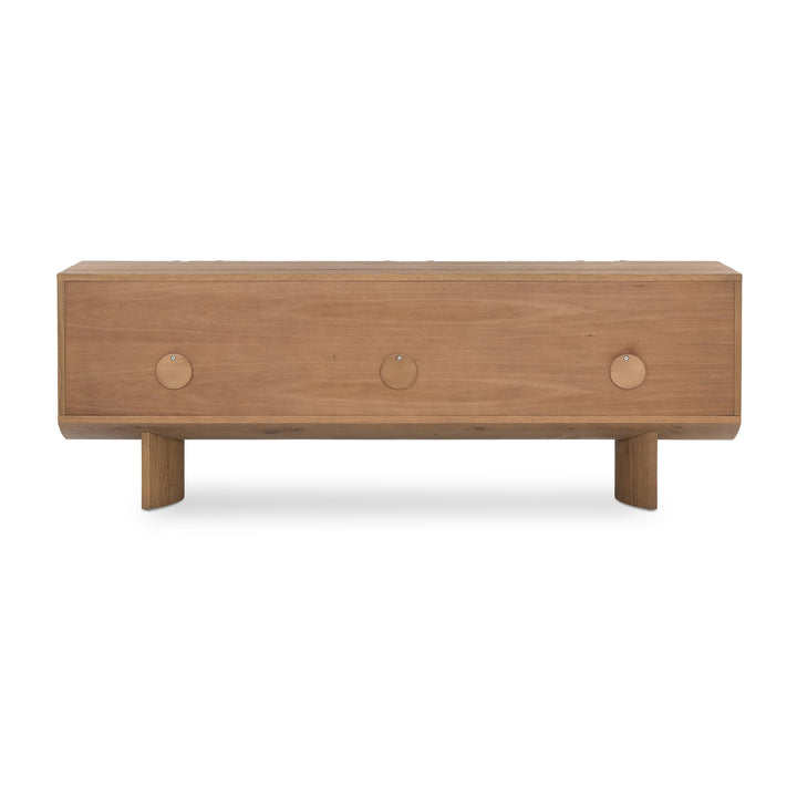 Pickford Media Console-Dusted Oak Veneer-Four Hands-FH-229264-001-Media Storage / TV Stands-6-France and Son