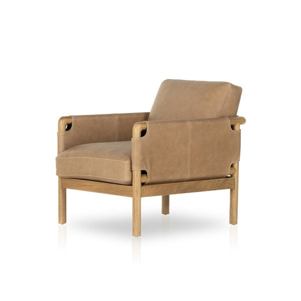Navarro Chair-Four Hands-FH-229380-001-Lounge ChairsBrown-2-France and Son