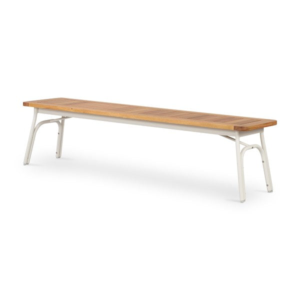Kaplan Outdoor Dining Bench-Four Hands-FH-229505-001-BenchesLarge - 73"-1-France and Son