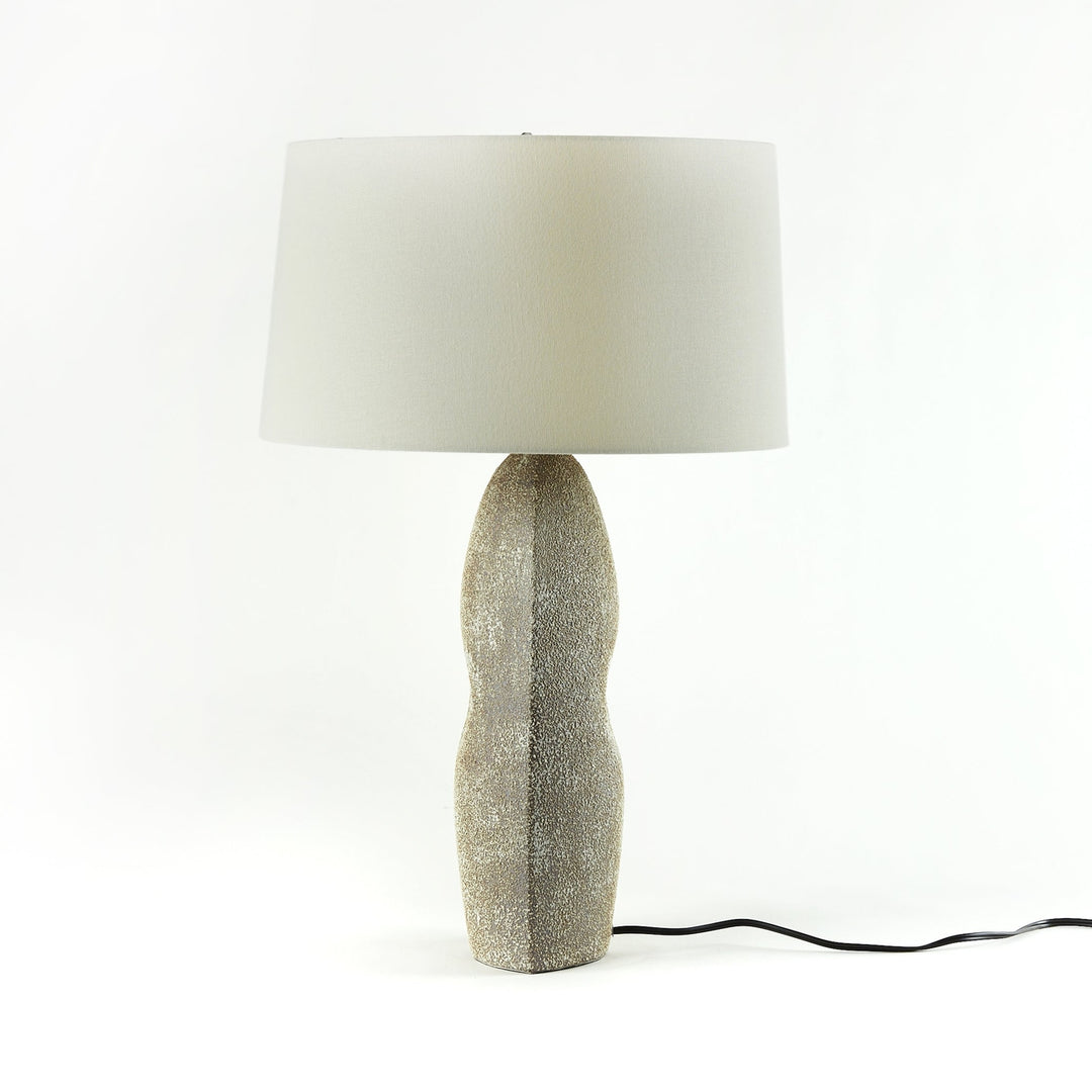 Kusa Table Lamp - Vintage Brown Ceramic-Four Hands-FH-229614-001-Table Lamps-7-France and Son