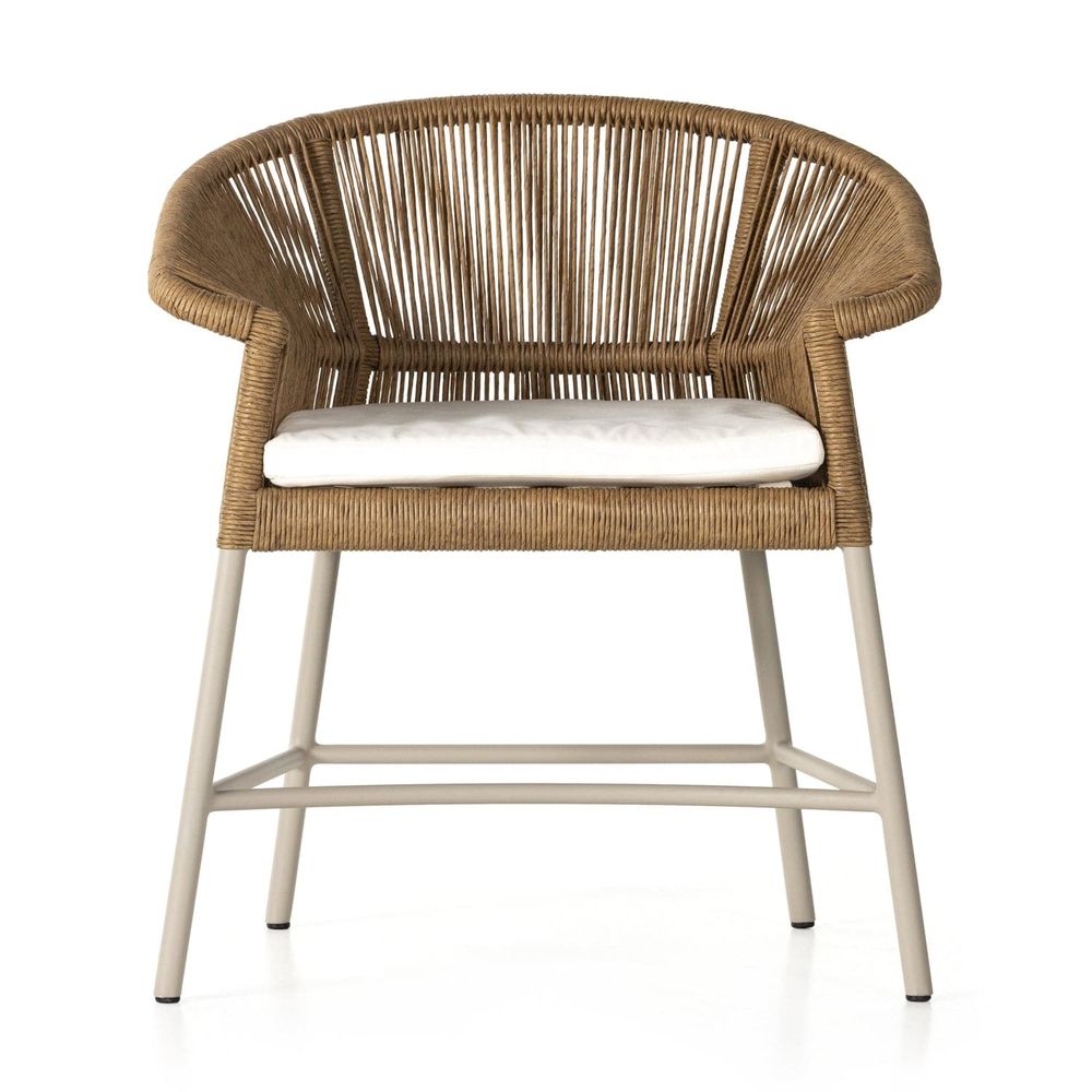 Irving Outdoor Dining Armchair-Four Hands-FH-229631-001-Dining Chairs-3-France and Son