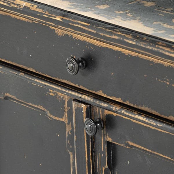 Marjorie Sideboard - Distressed Black-Four Hands-FH-229927-001-Sideboards & Credenzas-6-France and Son