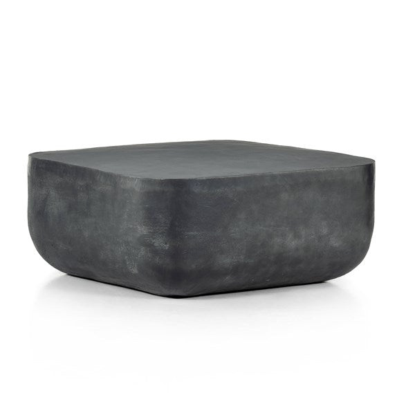 Basil Square Coffee Table-Four Hands-FH-229988-001-Coffee TablesAged Grey-1-France and Son