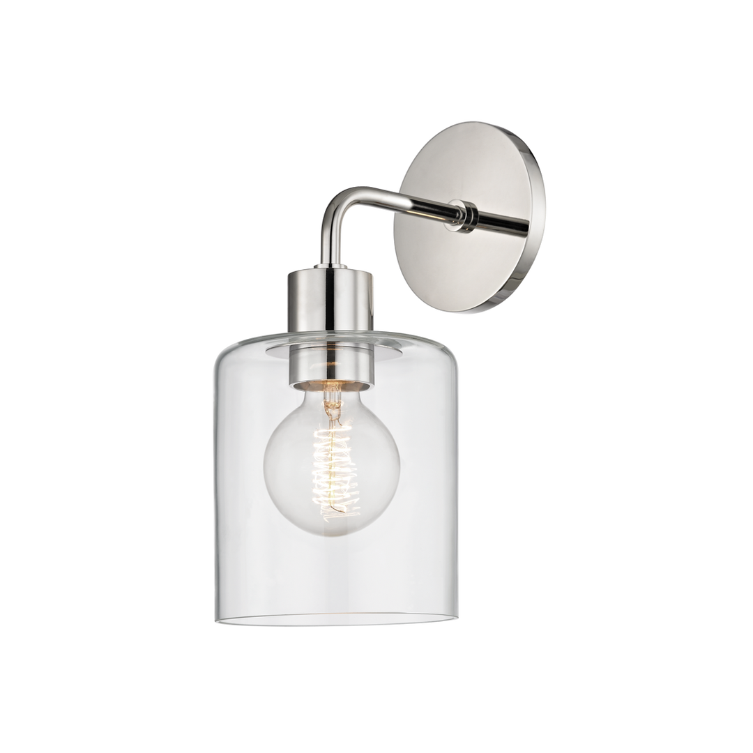 Neko 1 Light Wall Sconce-Mitzi-HVL-H108101-PN-Wall LightingPolished Nickel-3-France and Son