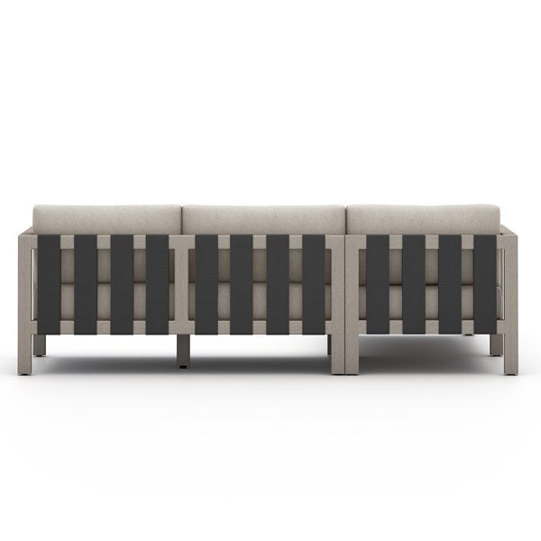 Sonoma 2pc Sectional - Weathered Grey-Four Hands-FH-230029-004-Outdoor SectionalsFaye Ash-Left Arm Facing-13-France and Son