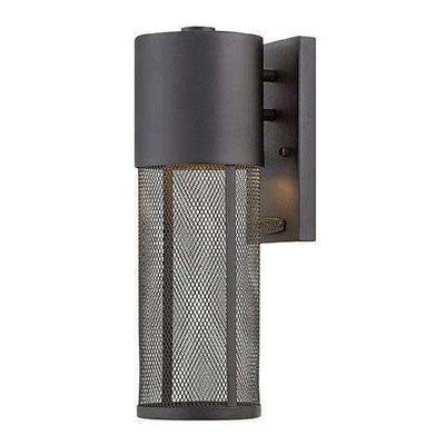 Outdoor Aria Wall Sconce-Hinkley Lighting-HINKLEY-2300BK-Outdoor Lighting-1-France and Son
