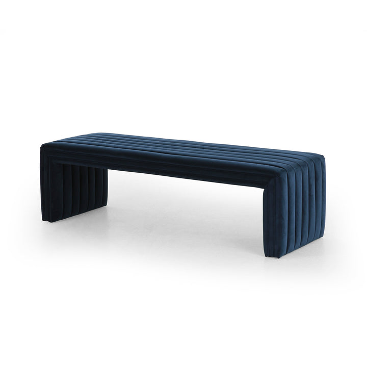 Augustine Bench-Four Hands-FH-230152-003-BenchesSapphire Navy-17-France and Son