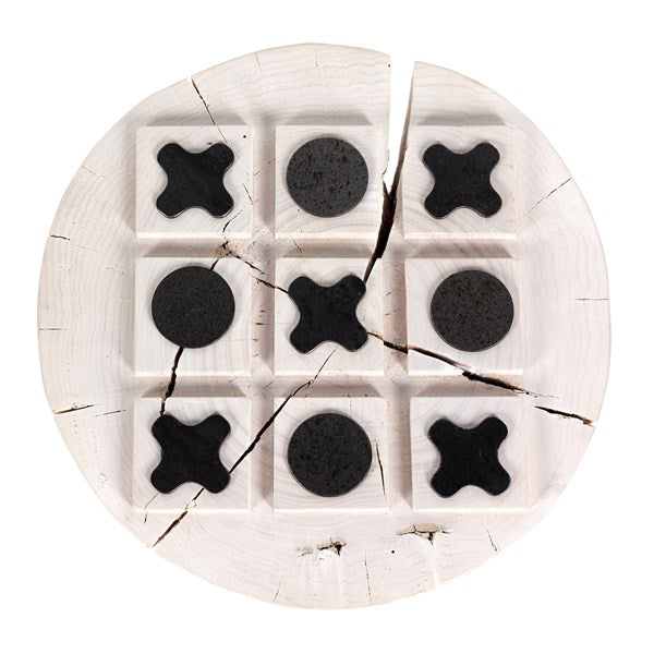 Tic Tac Toe Home Decor-Four Hands-FH-230196-002-Game TablesIvory-1-France and Son