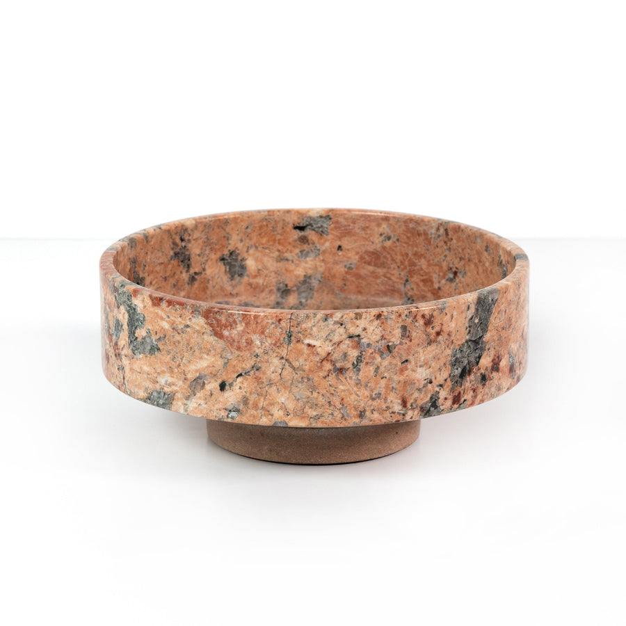 Fray Bowl-Red Dune Marble-Four Hands-FH-230242-001-Decor-1-France and Son