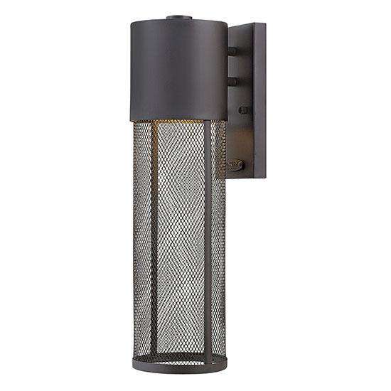 Outdoor Aria Wall Sconce-Hinkley Lighting-HINKLEY-2304BK-Outdoor Lighting-1-France and Son