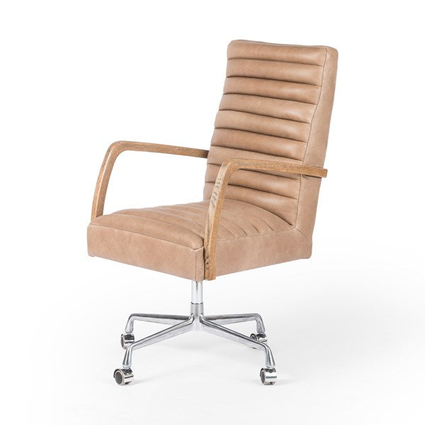 Bryson Desk Chair- Ribbed Back-Four Hands-FH-230607-002-Task ChairsPalermo-5-France and Son