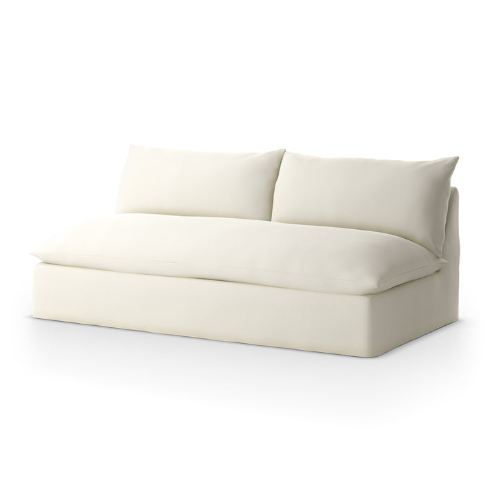 Grant Outdoor Chaise Piece-Four Hands-FH-230627-001-Outdoor ChaisesFaye Cream-Sofa Piece-8-France and Son