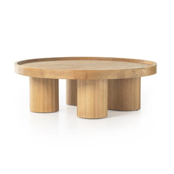 Schwell Coffee Table - Natural Beech-Four Hands-FH-230672-001-Coffee Tables-1-France and Son
