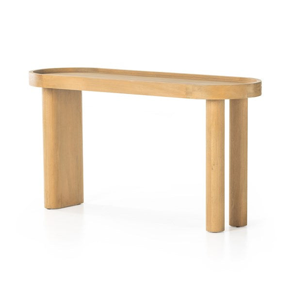 Schwell Console Table - Natural Beech-Four Hands-FH-230673-001-Benches-1-France and Son