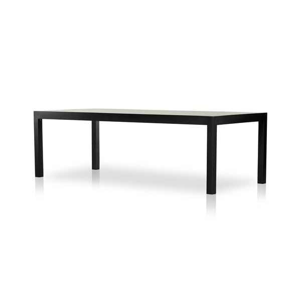 Isador Dining Table 96"-Four Hands-FH-230762-002-Dining TablesBlack Wash Poplar-5-France and Son