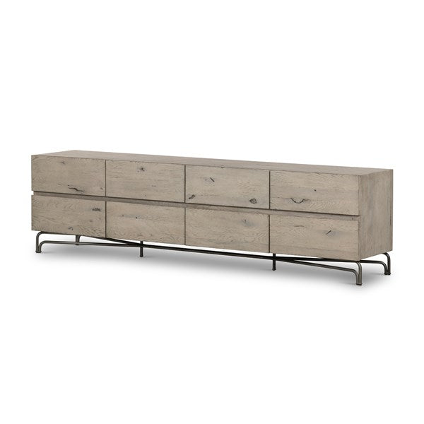 Marion Media Console - Washed Natural-Four Hands-FH-230865-001-Media Storage / TV Stands-1-France and Son