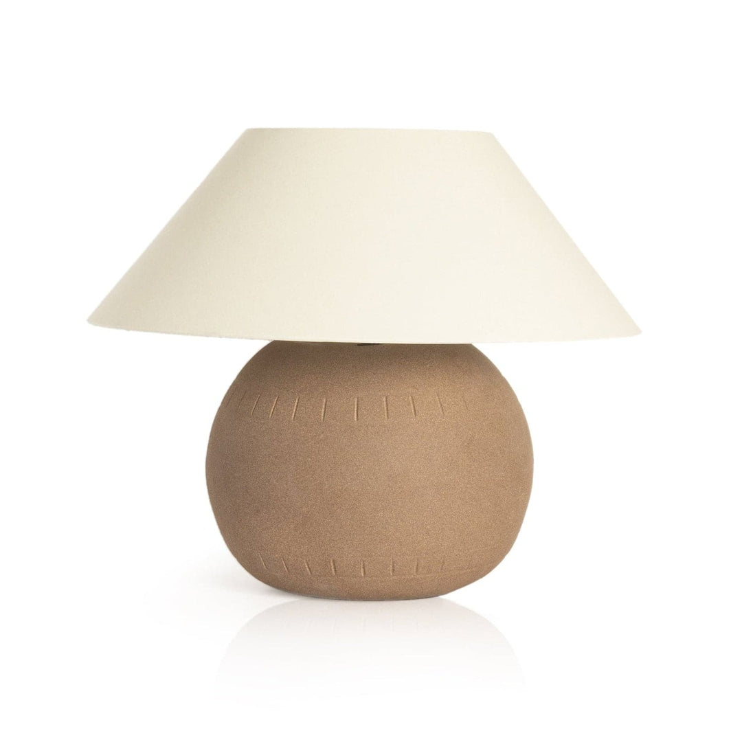 Honus Table Lamp - Dark Sand-Four Hands-FH-230982-001-Table Lamps-1-France and Son